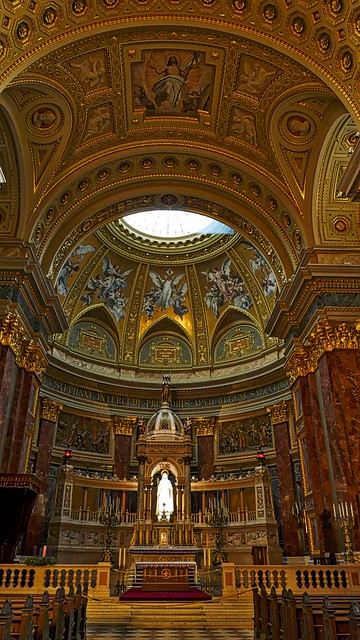 Altar of St Stephen Basilica Budapest