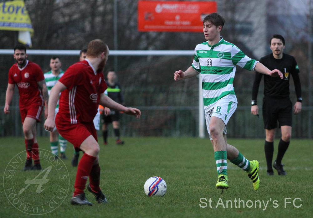 St Anthony's FC v Ardeer Thistle FC, SJFA West Region League 2, 22 December 2018