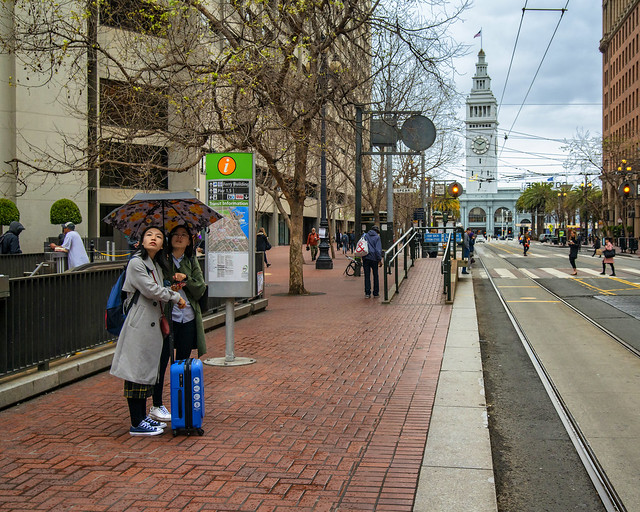 Market Street near Ferry Plaza, San Francisco