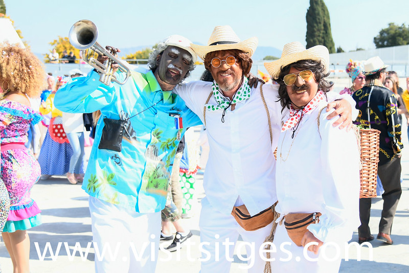 Visita a les residencias de Sitges, Carnaval Sitges 2022