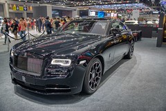 Rolls-Royce Wraith luxury coupe at the 35th Thailand International Motor Expo at IMPACT Challenger Hall in Muang Thong Thani, Nonthaburi