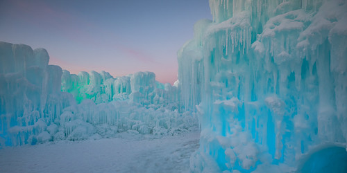 icecastle landscape winter lakegeneva wisconsin alwaysmoving icecastles sunrise jeffgoldbergphotography ice