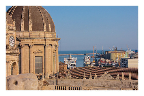 catania sicilia bóveda puerto barcos mar