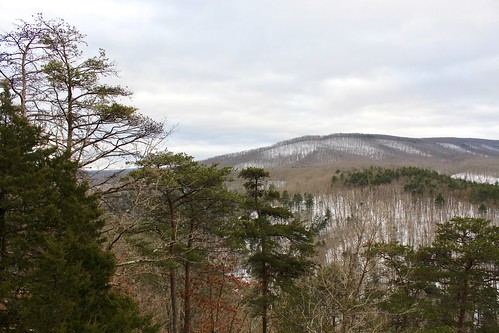 western maryland green ridge state forest mountain scenic view vista snow winter