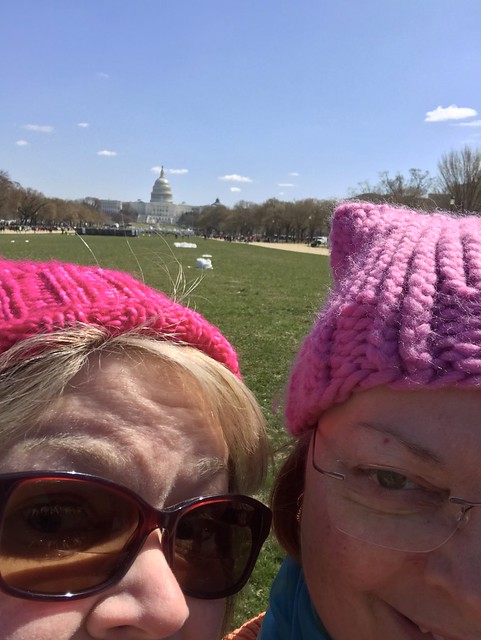 Marlene and I, March for Our Lives, Washington, DC, March 2018