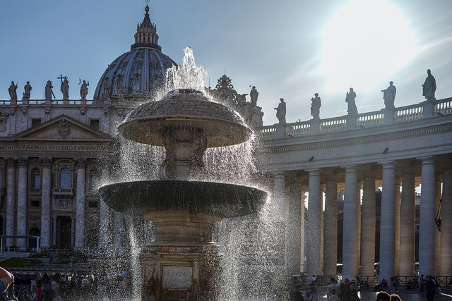 A Nice light in Rome at the Vatican