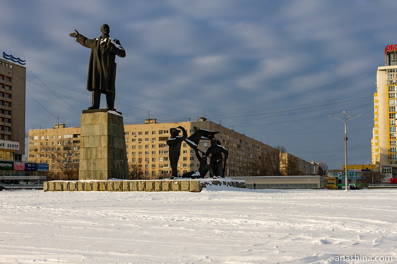 Памятник Ленину на площади Ленина, Нижний Новгород