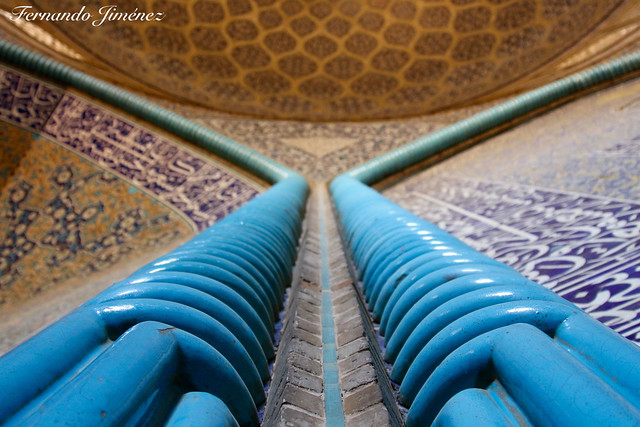 🇮🇷 Ornamentación mezquita (Isfahan-Irán)