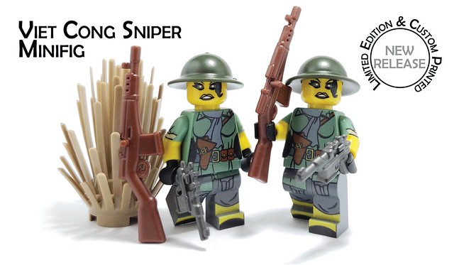 New Limited Edition Viet Cong Sniper Minifig!