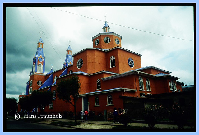 AC82. Die Kirche San Francisco in Castro auf Chiloe