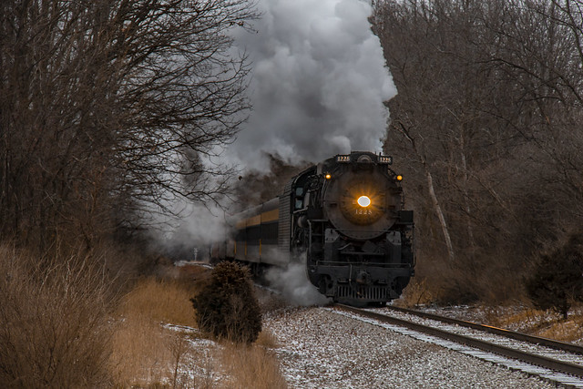 train coming down track