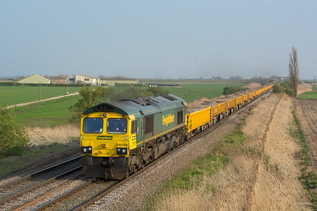 66568 Manea 30/03/19 - 6Y13 1300 Shenfield to Whitemoor Yard L.D.C Gbrf