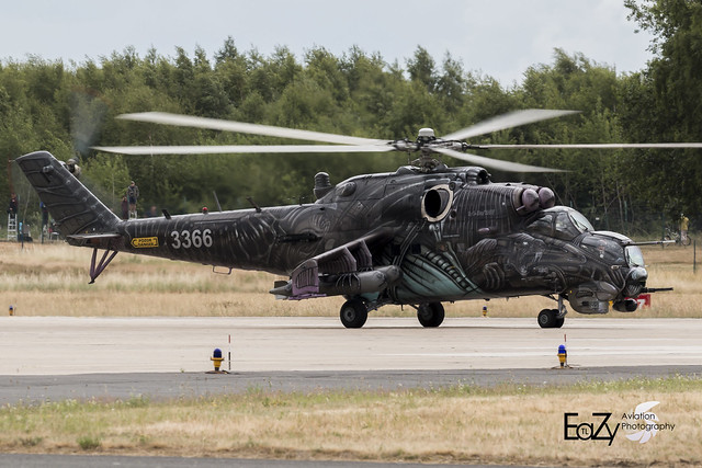 3366 Czech Air Force Mil Mi-35/24V Hind 