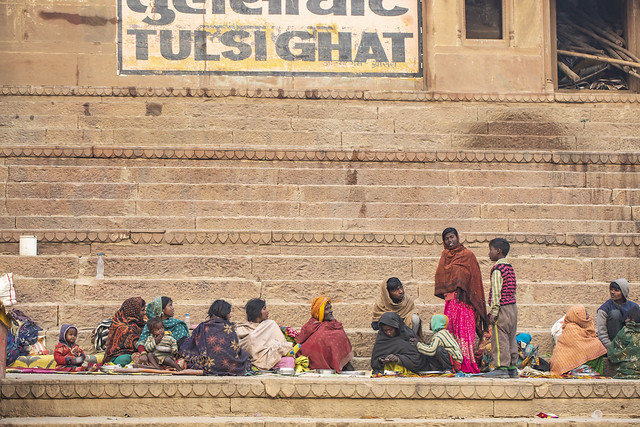 Homeless and Hungry, Varanasi - India
