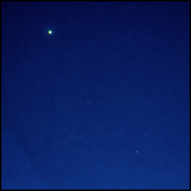 Venus & Mars conjunction