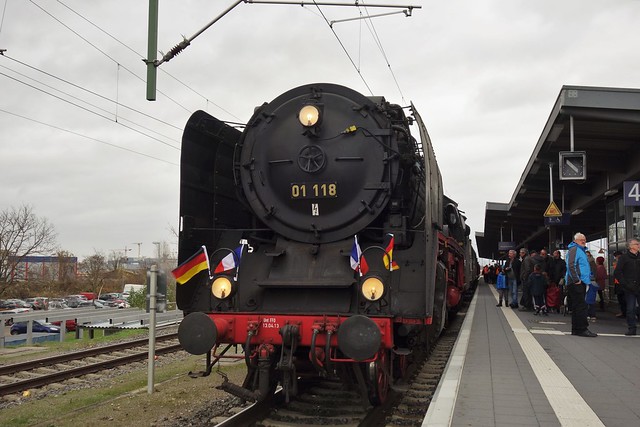 Locomotive 01 118  -  Gare de Kehl