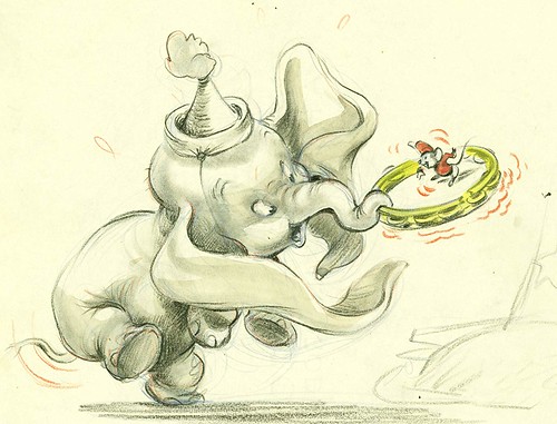 Dumbo - 1941 - Sketches - Dumbo - 5