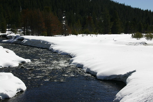river snow