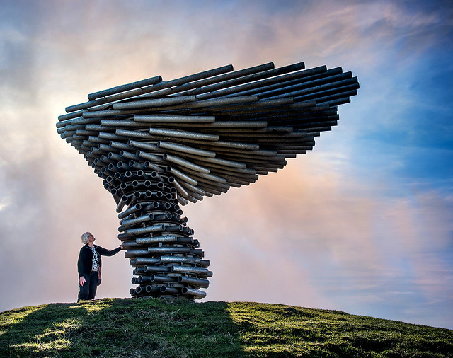 Singing Ringing Tree   On the moors above Burnley .