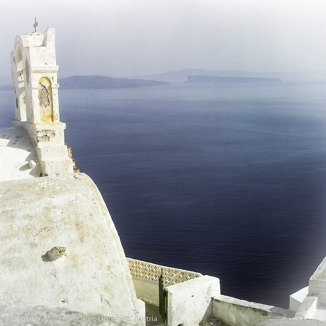 Church with Front to Sea, Santorini, Greece