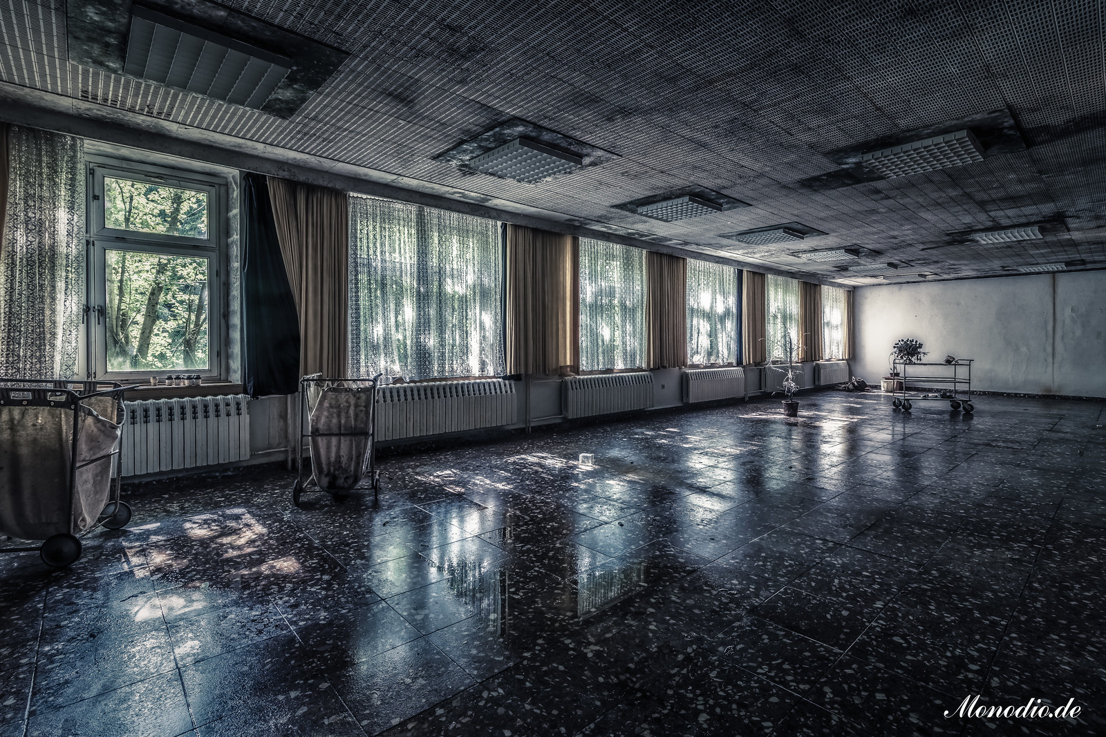 Das verlassene Tagungshotel