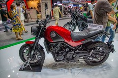 Benelli motorbike at the 35th Thailand International Motor Expo at IMPACT Challenger hall in Muang Thong Thani, Nonthaburi