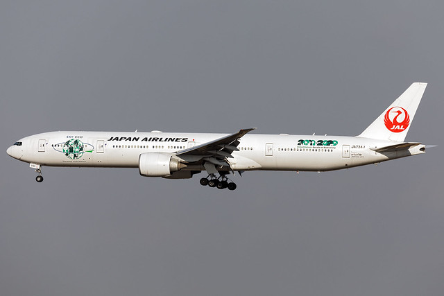 JA734J - Boeing 777-346(ER) - Japan Airlines - RJAA (NRT) - Jan 2019