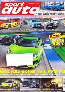 sport auto - 2019-04 - cover