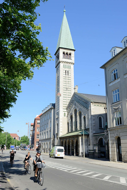 8894 Kirche Christi / Kristkirken in Kopenhagen - geweiht 1900, Entwurf Architekt Valdemar Koch.