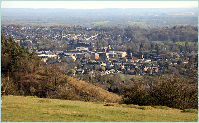 Reigate RH2 - from Colley Hill