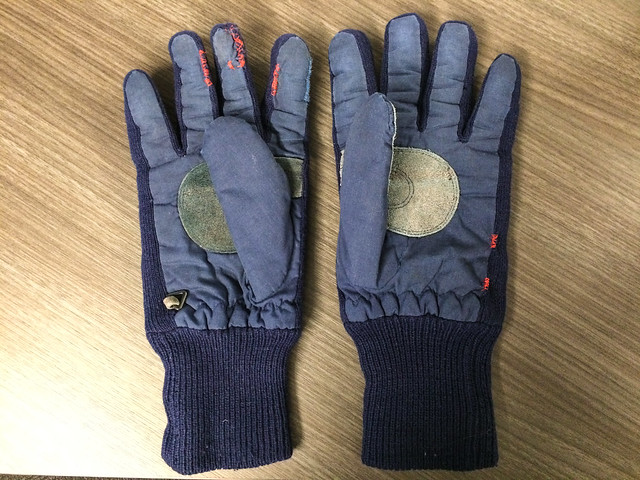 Twenty year old gloves