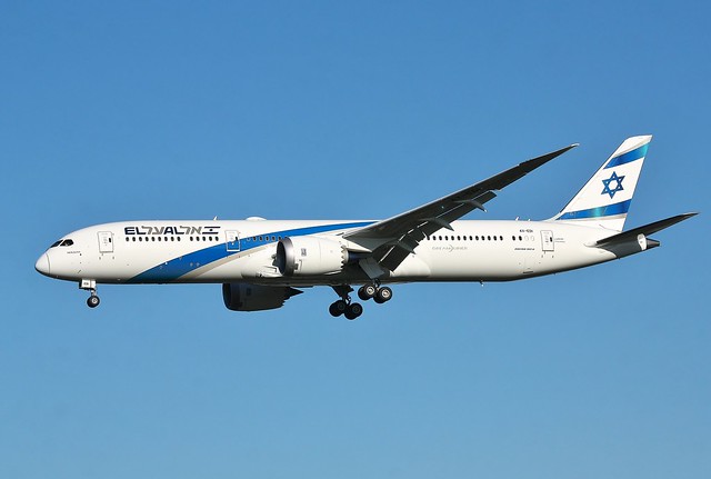 4X-EDI Boeing 787-9  EL AL Israel Airlines --- Heathrow 30-1-19