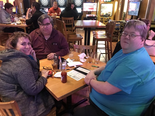 Wednesday, April 3, 2019 at Ray J’s - Second Place: Grief Bacon (45 points)