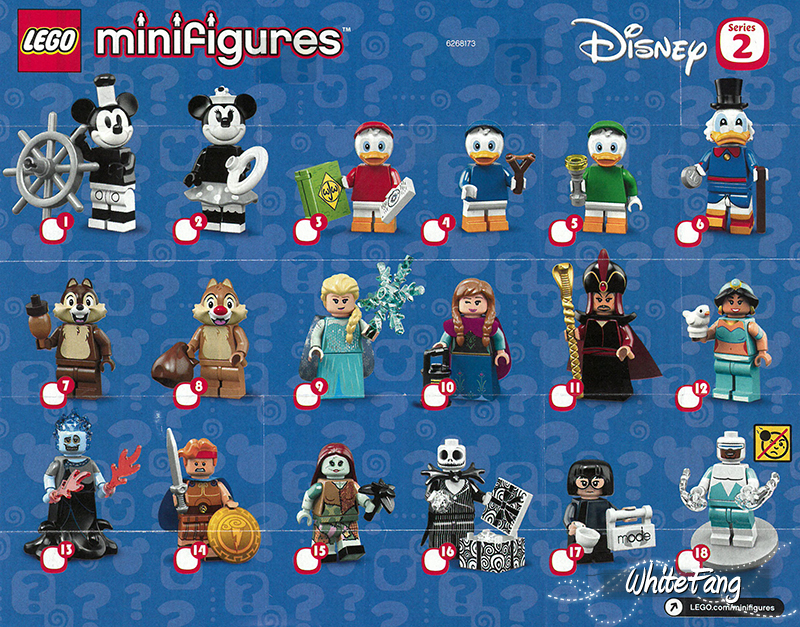 Alladin Lego 71024 Disney Minifigs in Factory Bags Jasmine /& Jafar