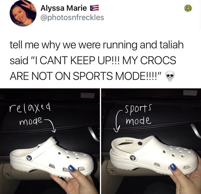Am I the only one who never wore any crocs?