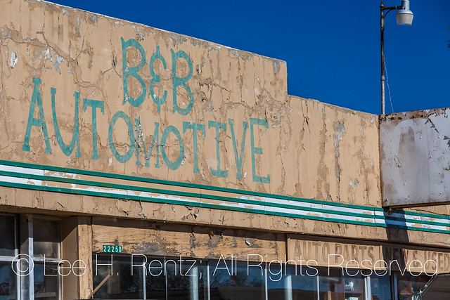 B & B Automotive in Seligman along Historic Route 66 in Arizona