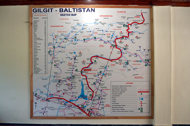 Gilgit-Baltistan map