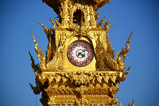 New clock tower of Chiang Rai (Northern Thailand 2018)