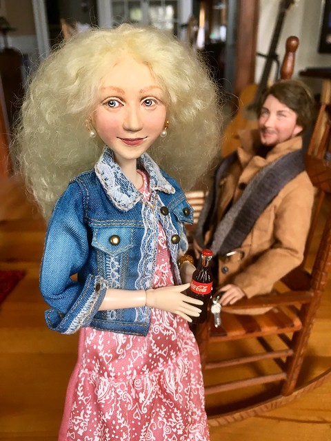 For Connie's Tag Game:  Forgotten/Neglected doll. Jane and Leland.