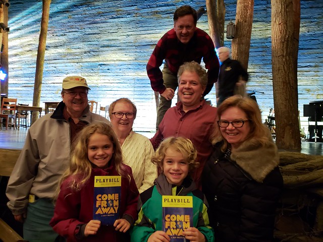 Family Photo After Come From Away