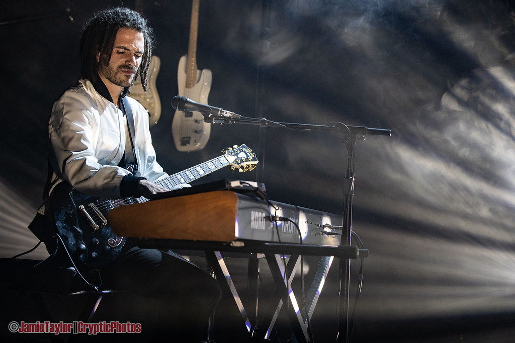 Photo gallery of French multi-instrumentalist producer FKJ performing at The Commodore Ballroom in Vancouver, BC on April 5th, 2019