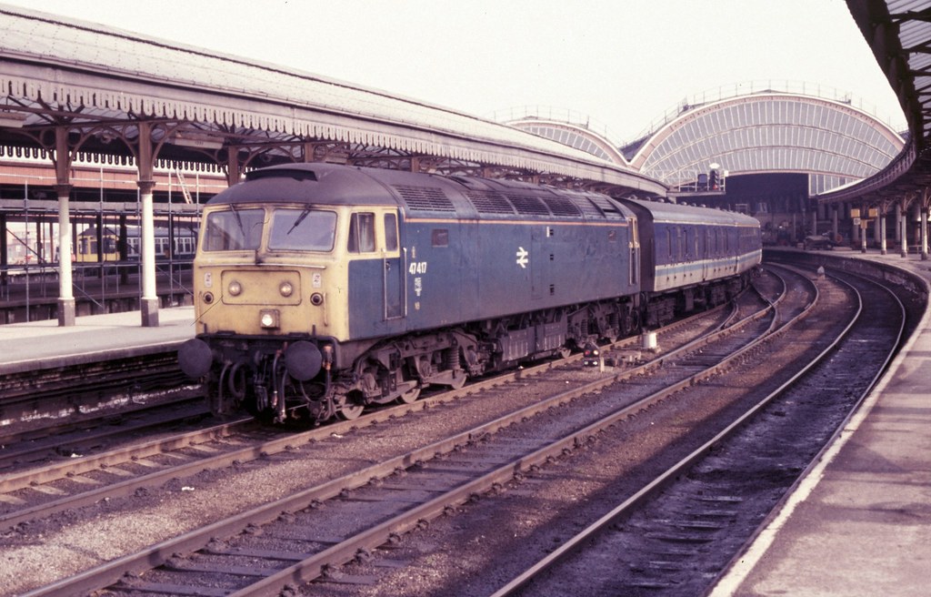 47417 47417, York | BR Class 47 47417 with a Trans-Pennine service… | Flickr