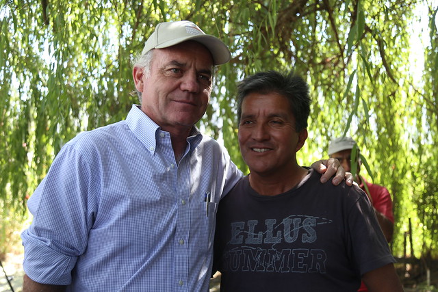 Ministro Walker y Subsecretario Alfonso Vargas se reúne con agricultores de la Segunda sección del Río Aconcagua y agricultores de San Felipe