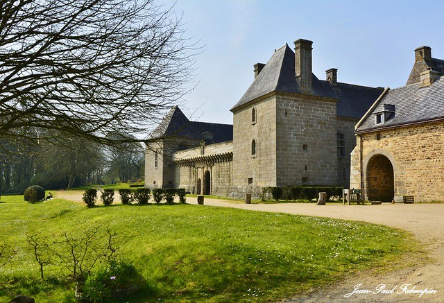 Chateau de Kergroadez à Brélès - Bretagne / Finistère