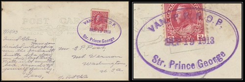 (#172) - British Columbia / B.C. Postal History / STEAMSHI… | Flickr
