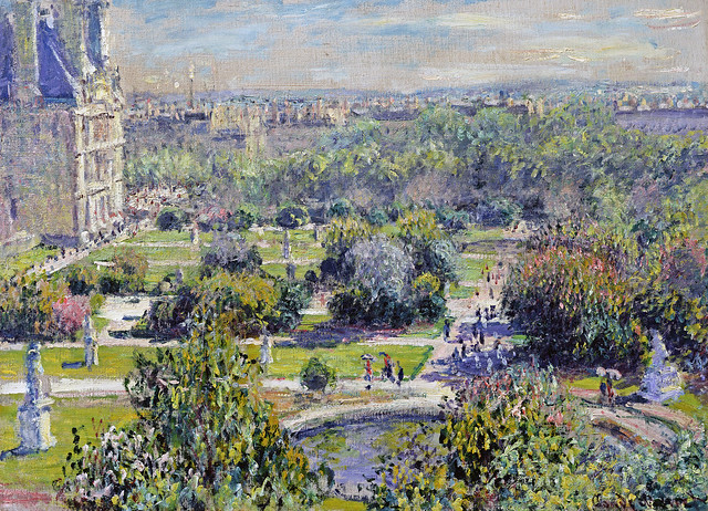 W 401 - Claude Monet -  The Tuileries [1876]