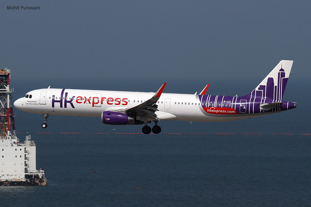 Hong Kong Express (UO/HKE) / A321-231 / B-LEI / 02-07-2019 / HKG