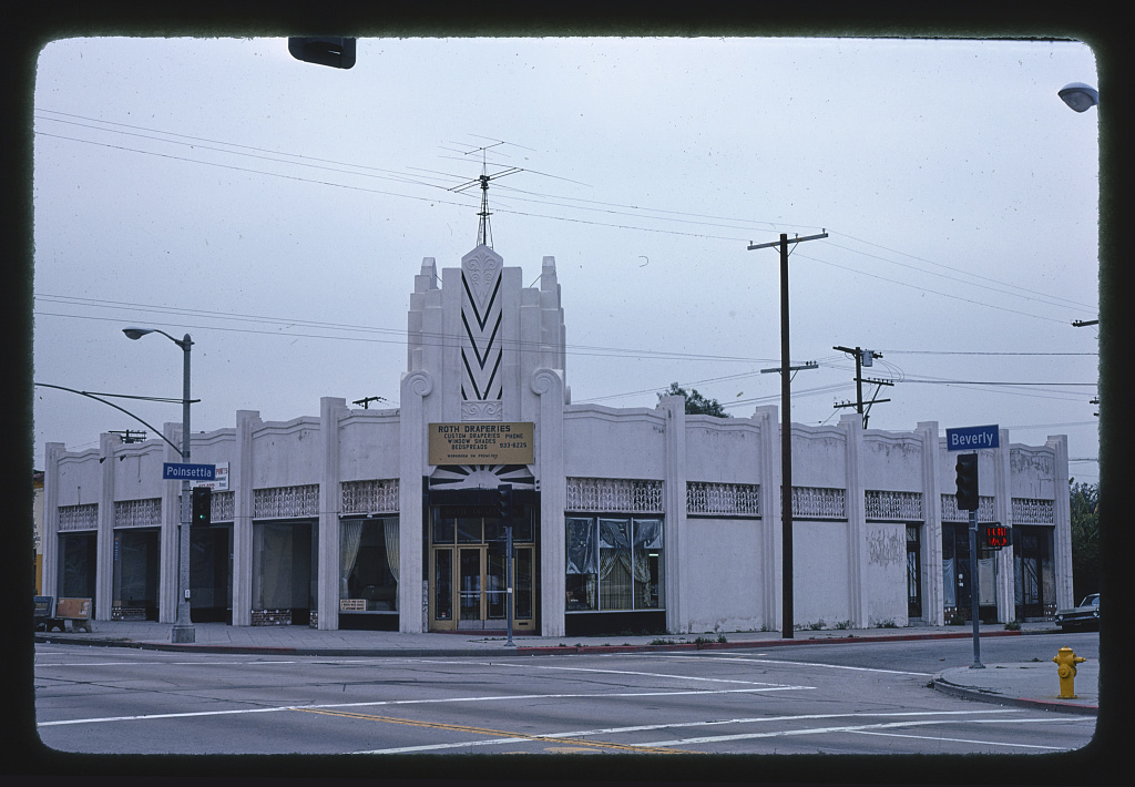 Ruth Draperies, Beverly Boulevard, Los Angeles, California (LOC)