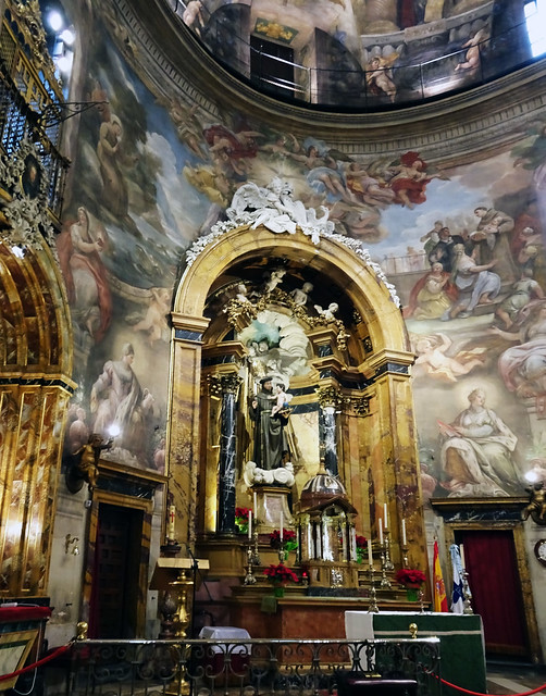 altar mayor interior Iglesia San Antonio de los Alemanes Madrid 01