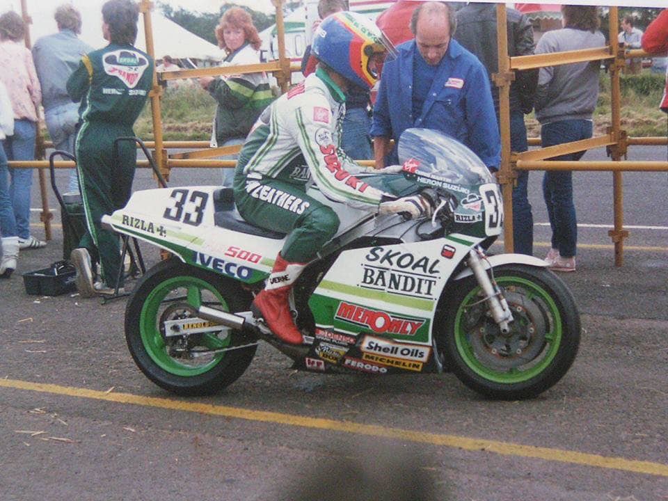 Paul Lewis Races Paul Lewis F1 RG500 | Paul Lewis on the F1 Suzuki RG500 ...